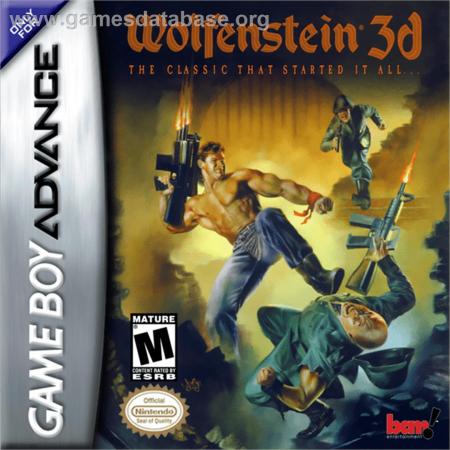 Cover Wolfenstein 3D for Game Boy Advance